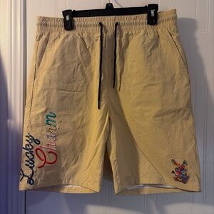 BKYS Lucky Charm Swim Shorts 2XL  Black Keys Streetwear Tan